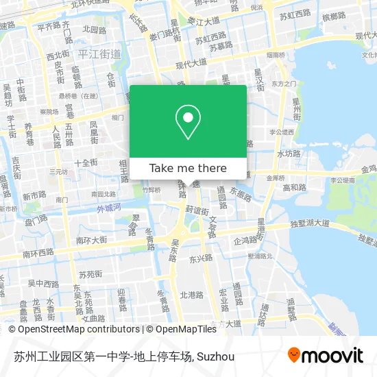苏州工业园区第一中学-地上停车场 map
