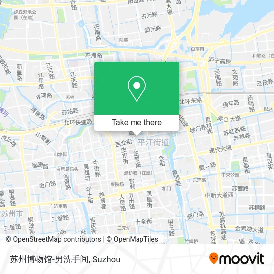 苏州博物馆-男洗手间 map