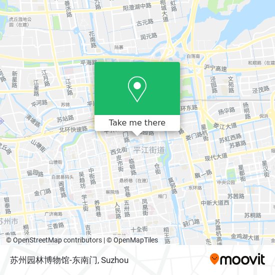 苏州园林博物馆-东南门 map