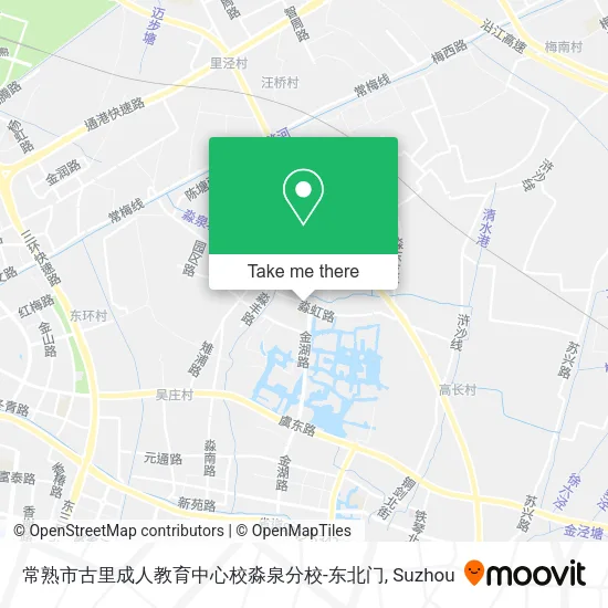 常熟市古里成人教育中心校淼泉分校-东北门 map