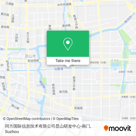 同方国际信息技术有限公司昆山研发中心-南门 map