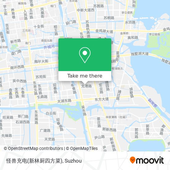怪兽充电(新林厨四方菜) map