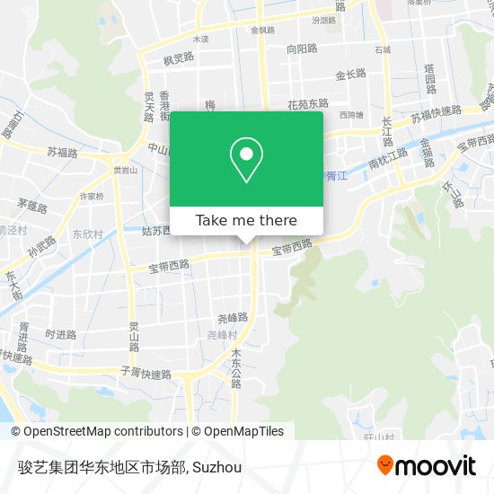 骏艺集团华东地区市场部 map