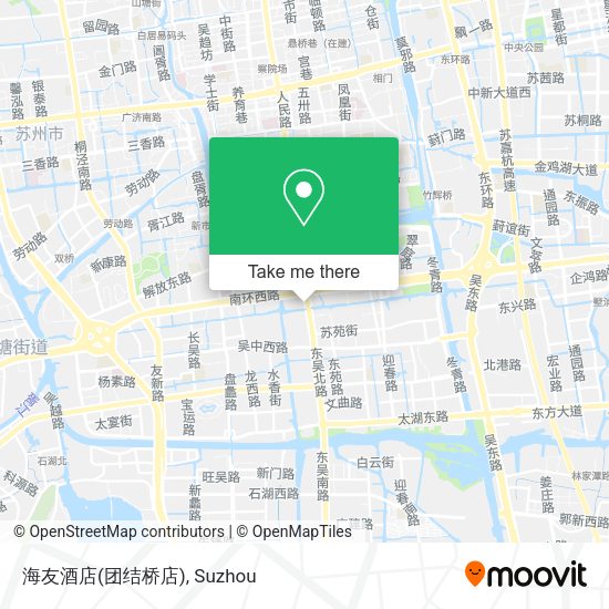 海友酒店(团结桥店) map