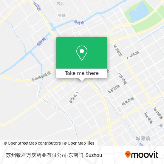 苏州致君万庆药业有限公司-东南门 map