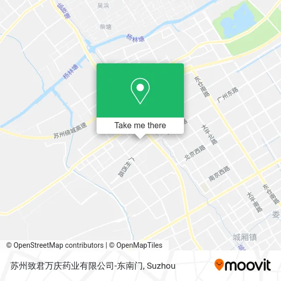 苏州致君万庆药业有限公司-东南门 map