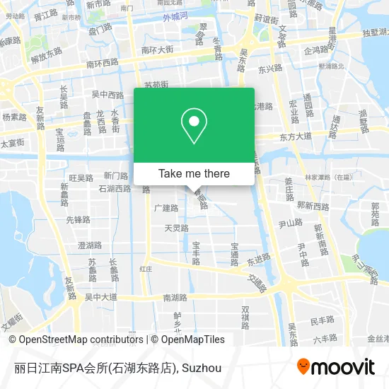 丽日江南SPA会所(石湖东路店) map