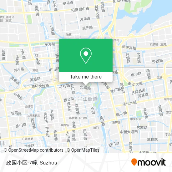 政园小区-7幢 map