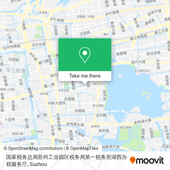国家税务总局苏州工业园区税务局第一税务所湖西办税服务厅 map