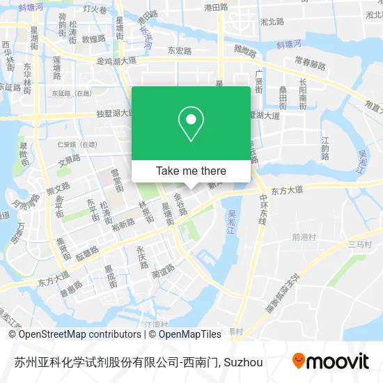 苏州亚科化学试剂股份有限公司-西南门 map