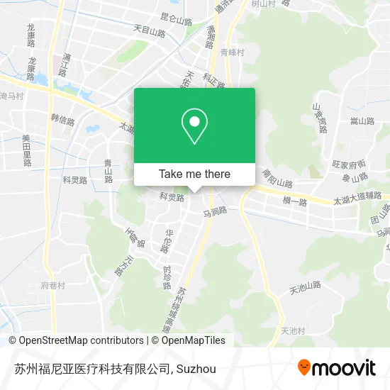 苏州福尼亚医疗科技有限公司 map