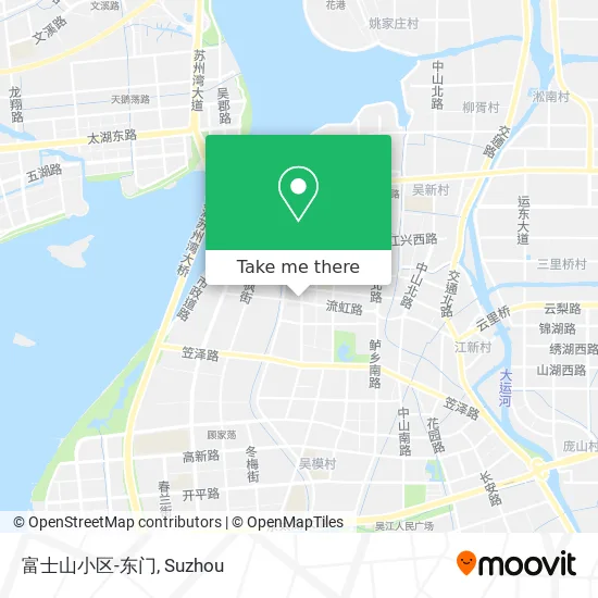 富士山小区-东门 map