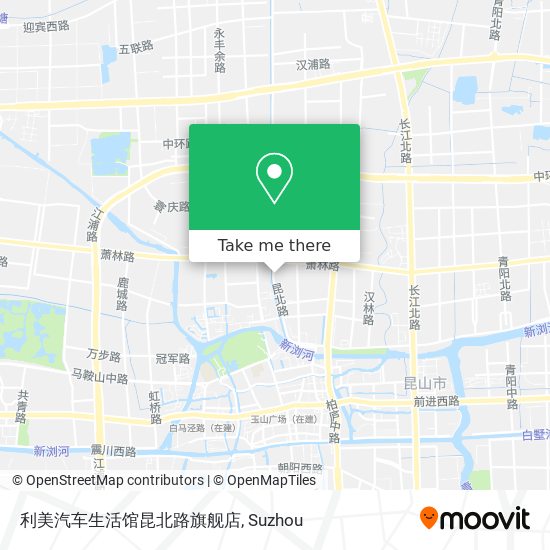 利美汽车生活馆昆北路旗舰店 map