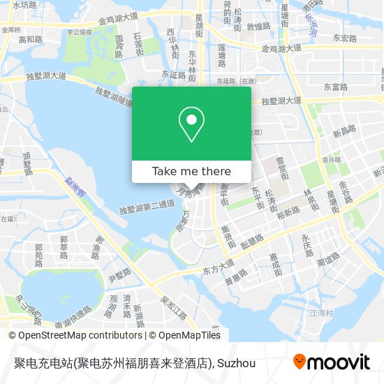 聚电充电站(聚电苏州福朋喜来登酒店) map