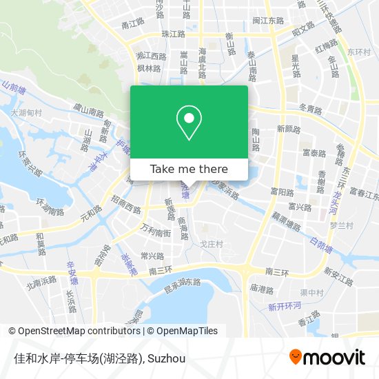 佳和水岸-停车场(湖泾路) map