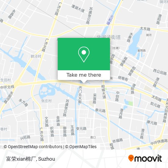 富荣xian棉厂 map