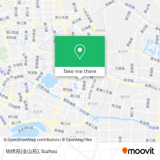 锦绣苑(金山苑) map