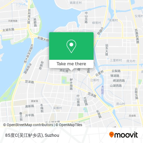 85度C(吴江鲈乡店) map