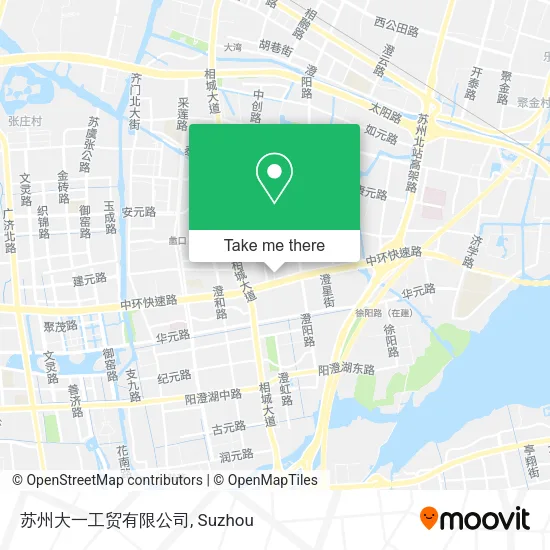 苏州大一工贸有限公司 map