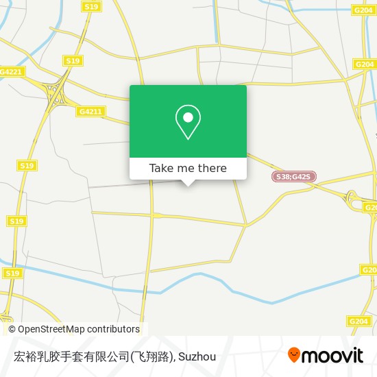 宏裕乳胶手套有限公司(飞翔路) map