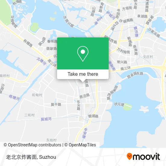 老北京炸酱面 map