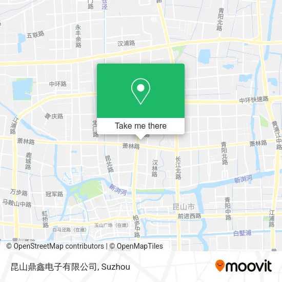昆山鼎鑫电子有限公司 map
