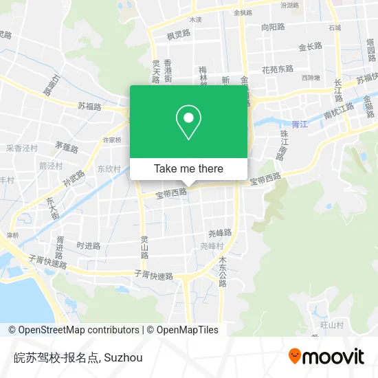 皖苏驾校-报名点 map