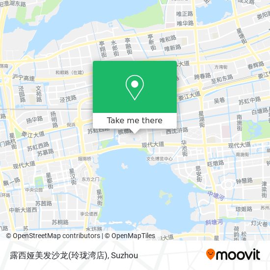 露西娅美发沙龙(玲珑湾店) map