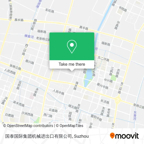国泰国际集团机械进出口有限公司 map