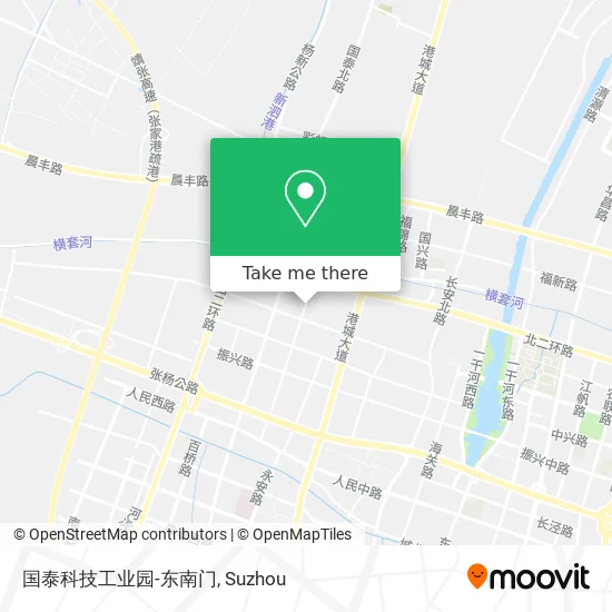 国泰科技工业园-东南门 map