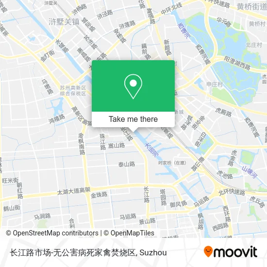 长江路市场-无公害病死家禽焚烧区 map