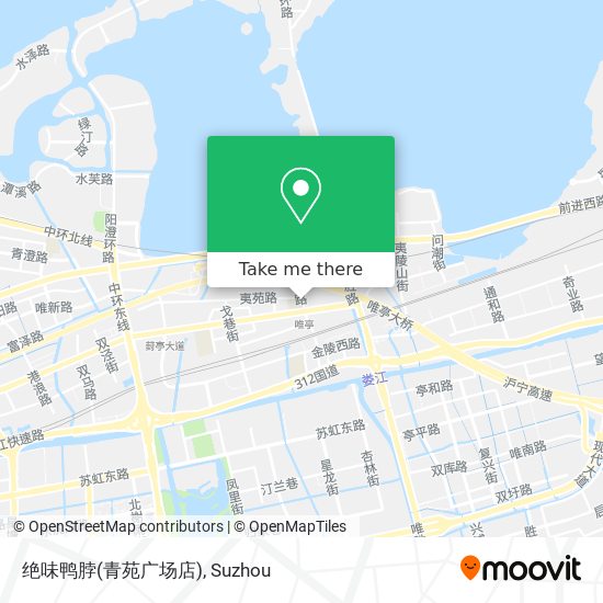 绝味鸭脖(青苑广场店) map