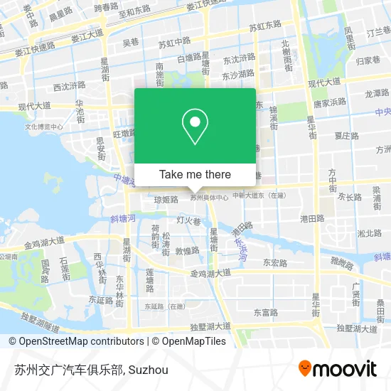 苏州交广汽车俱乐部 map