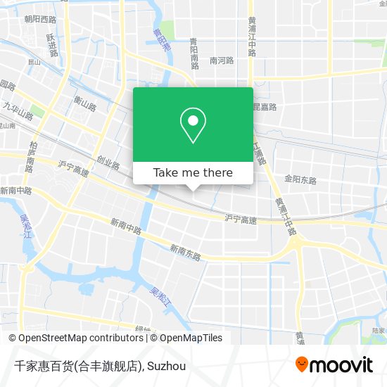 千家惠百货(合丰旗舰店) map
