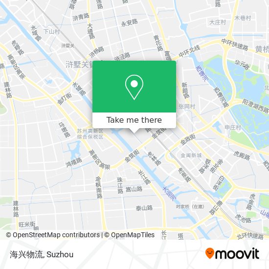 海兴物流 map