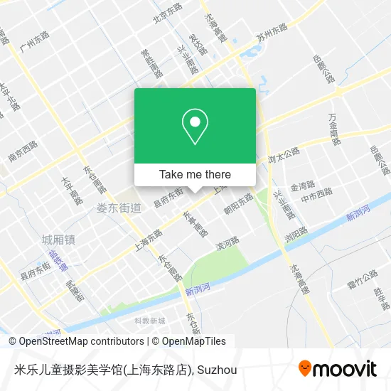 米乐儿童摄影美学馆(上海东路店) map