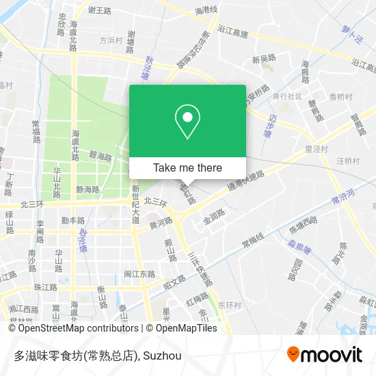 多滋味零食坊(常熟总店) map