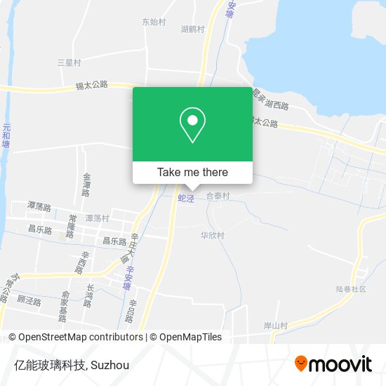 亿能玻璃科技 map