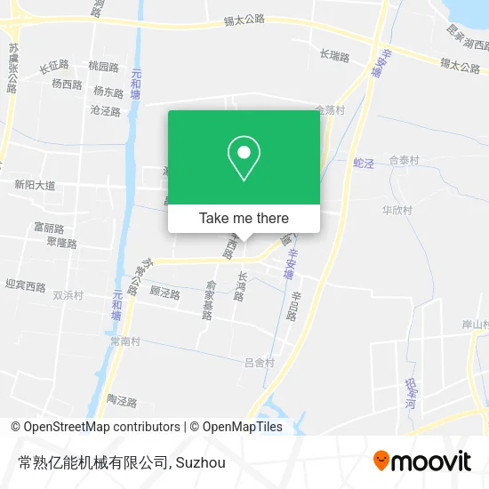常熟亿能机械有限公司 map
