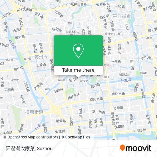 阳澄湖农家菜 map