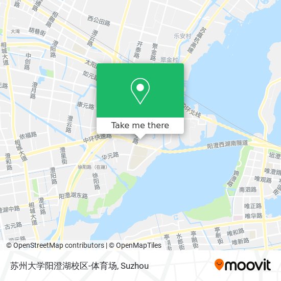 苏州大学阳澄湖校区-体育场 map