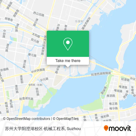 苏州大学阳澄湖校区-机械工程系 map