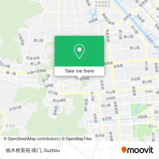 杨木桥新苑-南门 map
