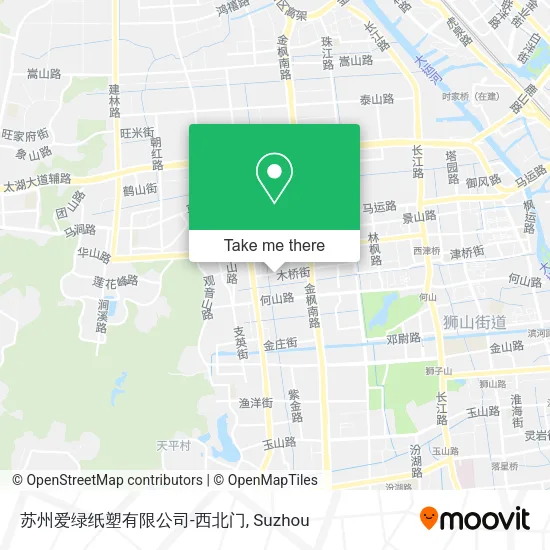 苏州爱绿纸塑有限公司-西北门 map