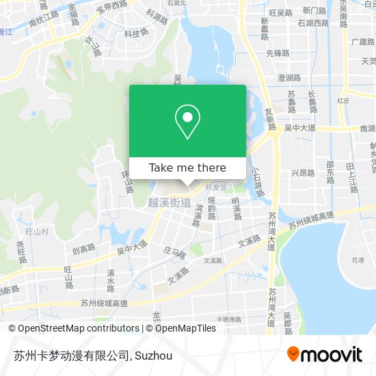 苏州卡梦动漫有限公司 map