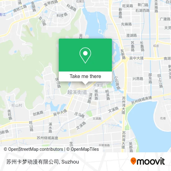 苏州卡梦动漫有限公司 map