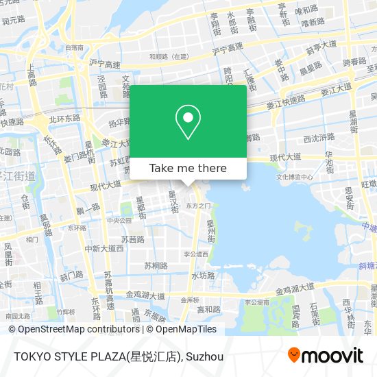 TOKYO STYLE PLAZA(星悦汇店) map