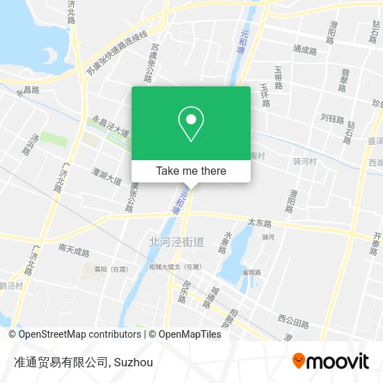准通贸易有限公司 map