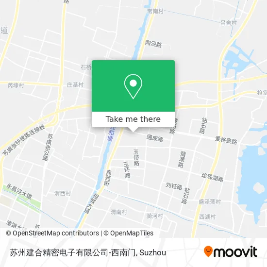 苏州建合精密电子有限公司-西南门 map