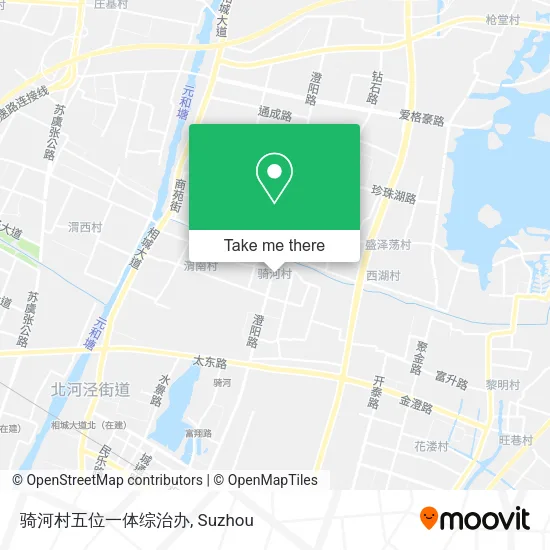 骑河村五位一体综治办 map